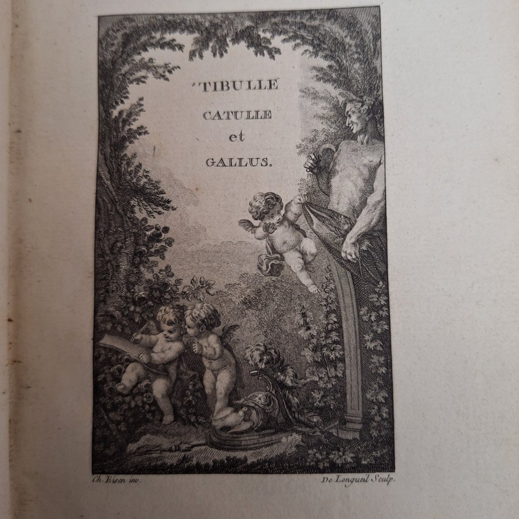 Catullo Tibullo Gallo - Traduction en prose de Catulle, Tibulle et Gallus - 1771 #1.0