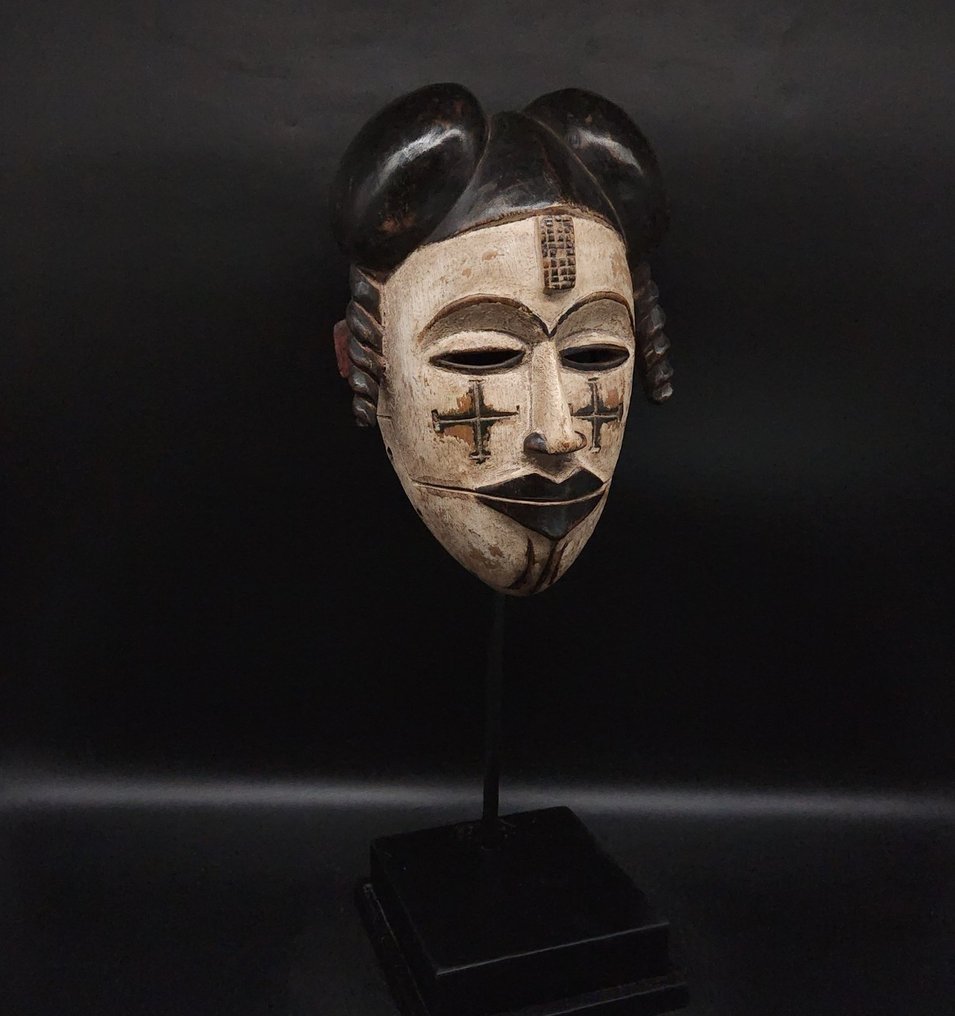 Αφρικανική φυλετική μάσκα. - Ogonie - Νιγηρία (χωρίς τιμή ασφαλείας) #3.2