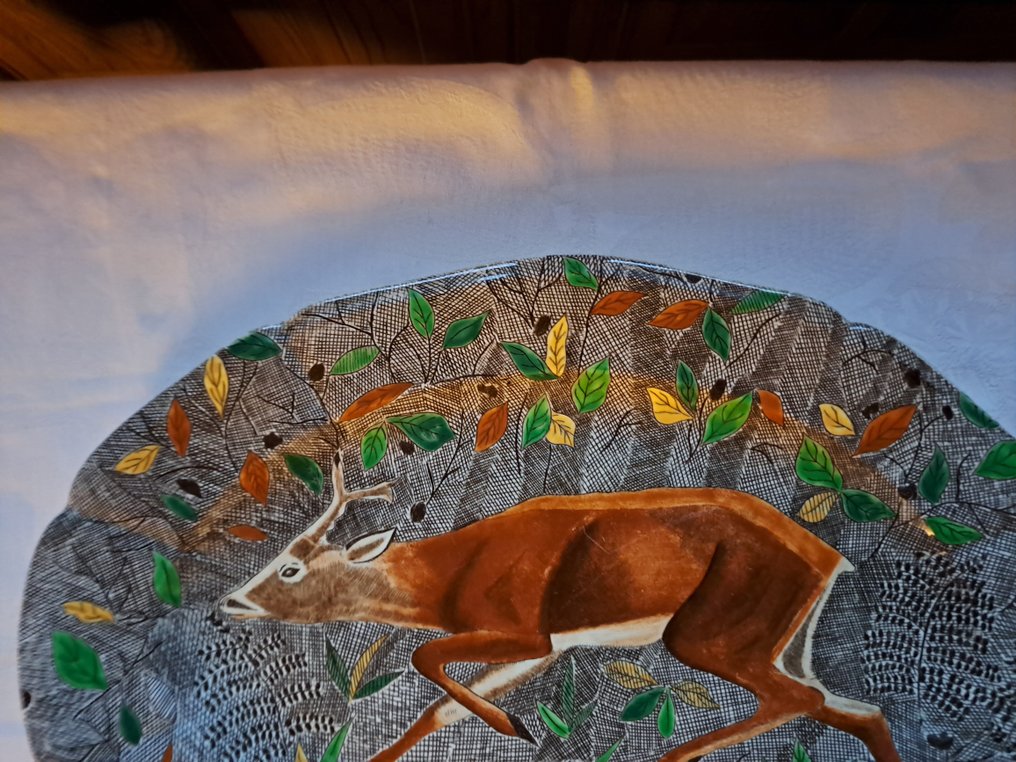 Gien - Jean Bertholle - 盘子 - Rambouillet - 陶器 #3.2