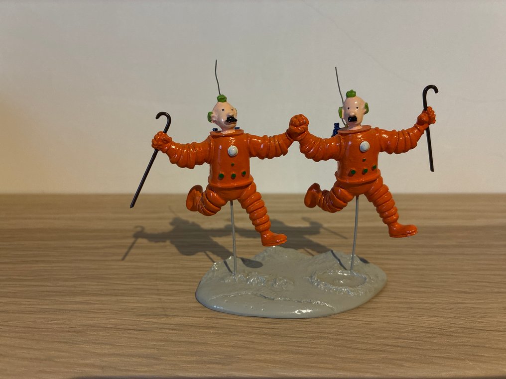 Tintin - 1 Figure - Moulinsart - Pixi 4587 - "Objectif Lune" Dupont et Dupond - 1989 #4.3
