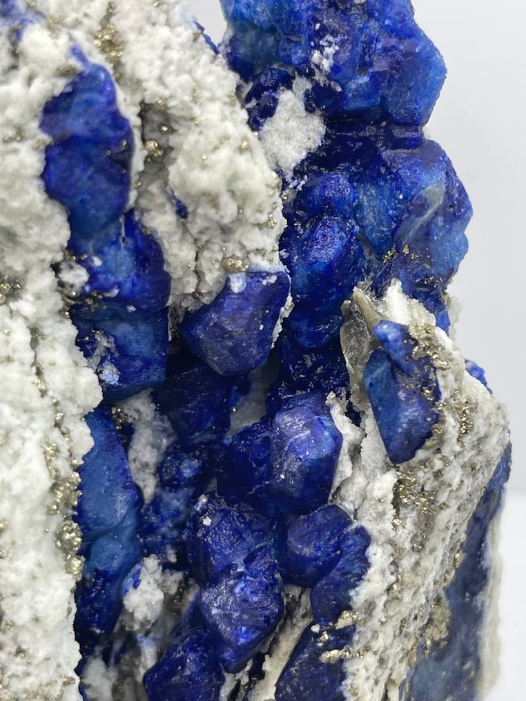 Λαζουρίτης Δείγμα - Ύψος: 107 mm - Πλάτος: 80 mm- 661 g #1.0