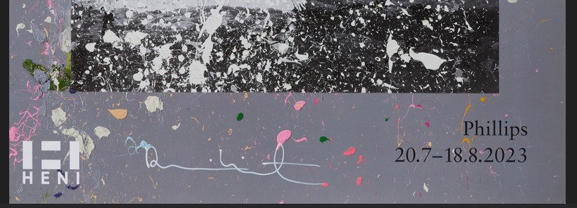 Damien Hirst (1965) - Where the Land Meets the Sea · Hand signed poster #3.2