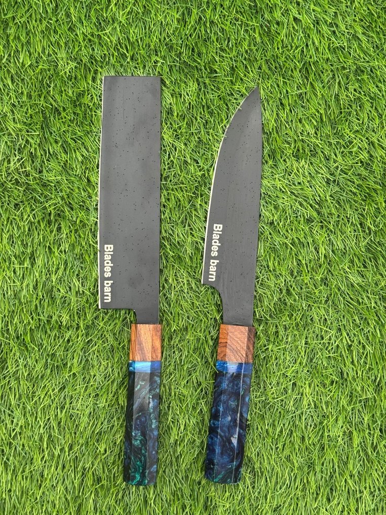 Küchenmesser - Kitchen knife set - Stahl, Holz - Japan #3.2