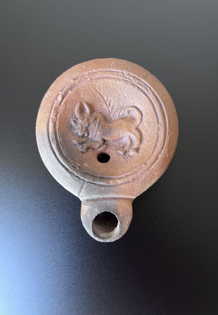 古罗马，帝国 Terracotta 油灯 #2.1