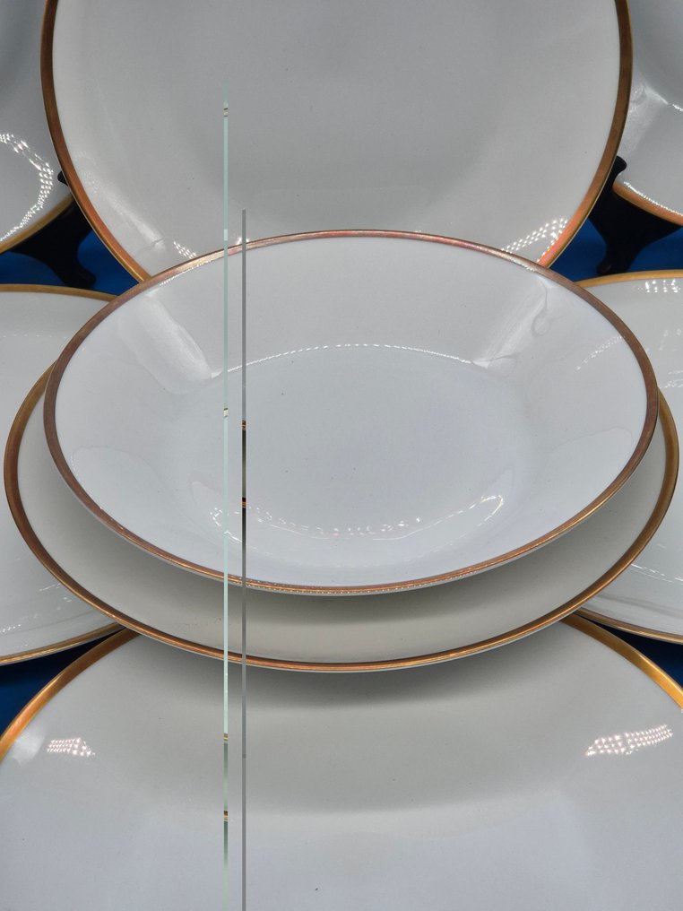 Dinner set - Rosenthal – Tafelservice mit Goldrand – Porzellan - Porcelain #4.3