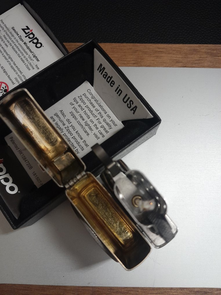 Zippo - Sem preço de reserva - Isqueiro de bolso - Aço #3.2