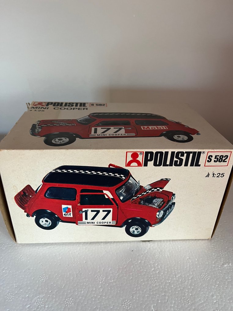 Polistil 1:25 - Model car - Mini Cooper 1300, Boxed #3.2