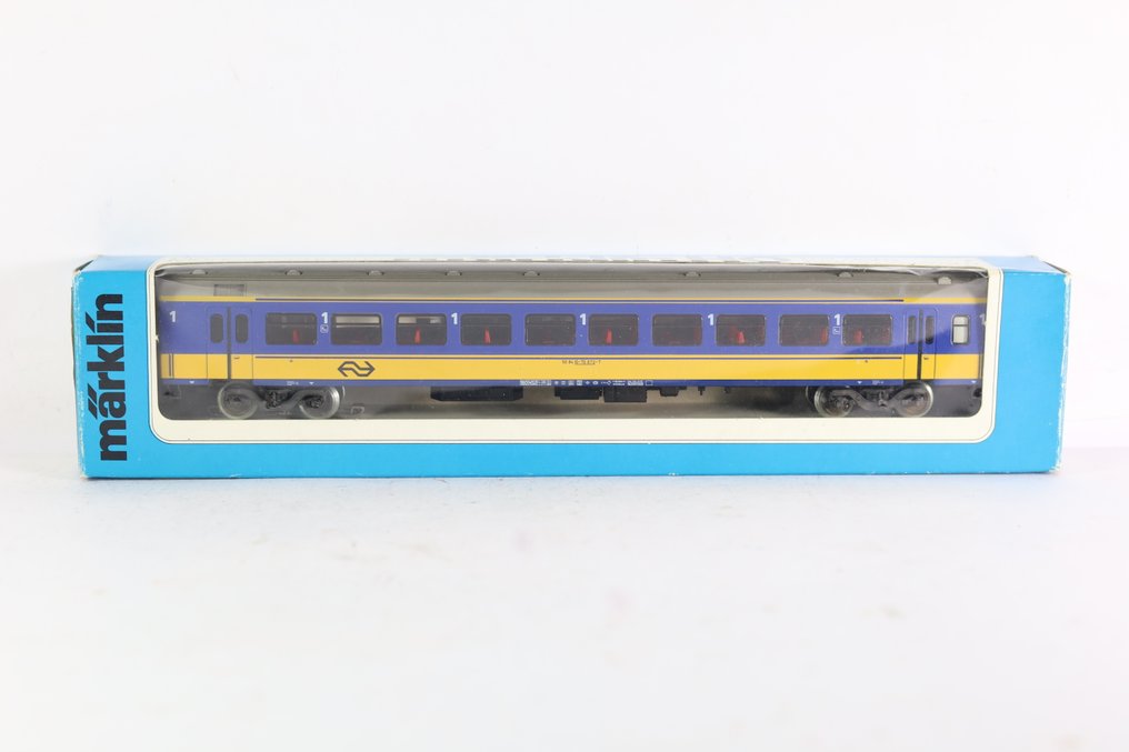 Märklin H0 - 4164/4165/42653 - Επιβατικό τρένο μοντελισμού (3) - 4 ICR βαγόνια 1ης και 2ης τάξης. - NS #2.1