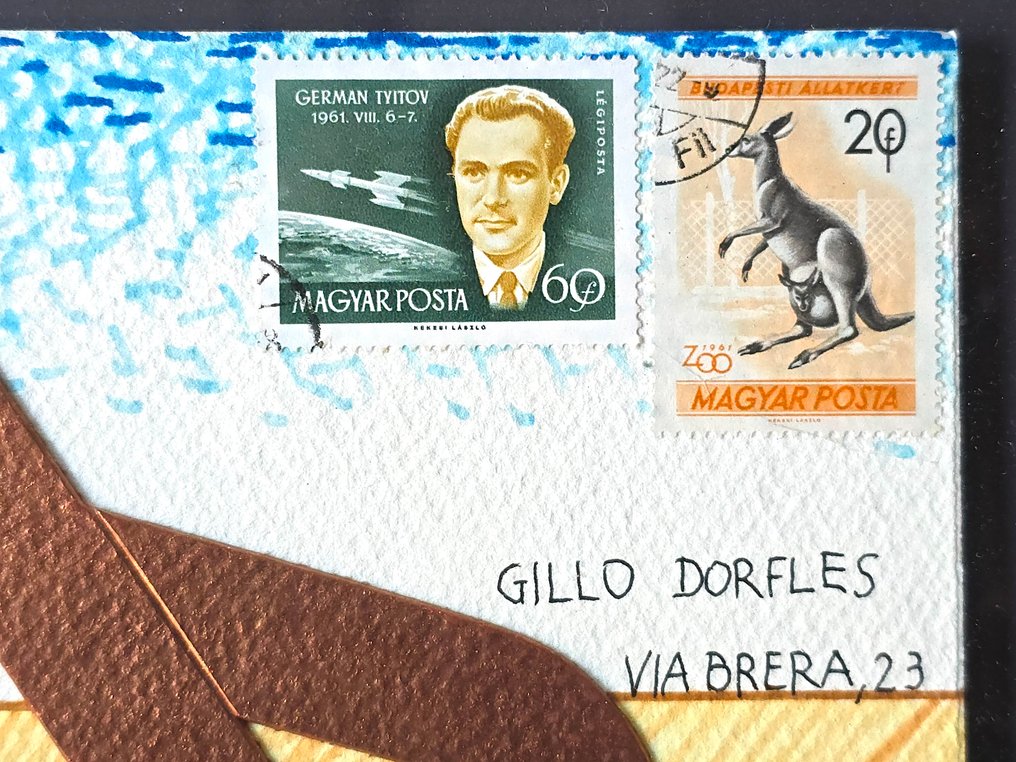 Lucio Del Pezzo (1933-2020) - Cartolina agli amici #3.2