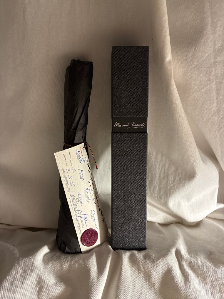 Facundo Bacardi - bevlab - Γουδί και γουδοχέρι (3) -  Bacardi ξύλινο πατητήρι - Wenge - Χειροποίητο - περιορισμένο #1.0