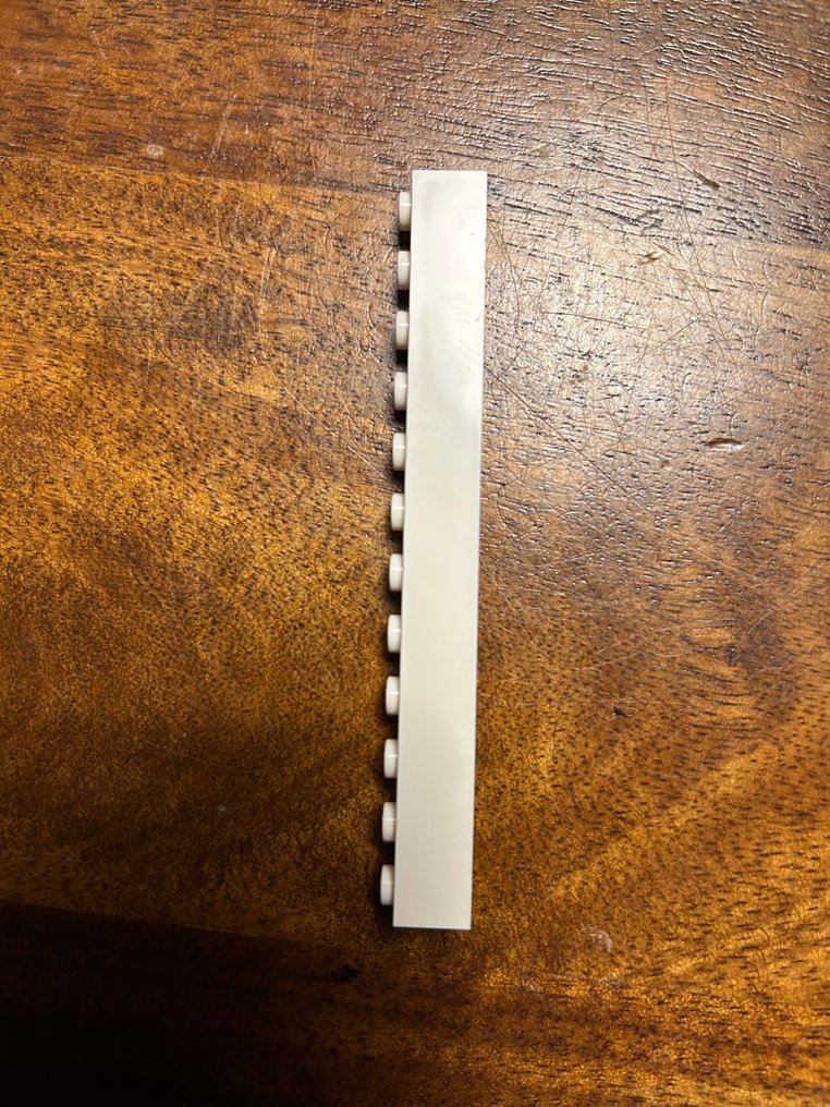 LEGO 零件 - 40 brick 1x12. Kleur wit. #2.1