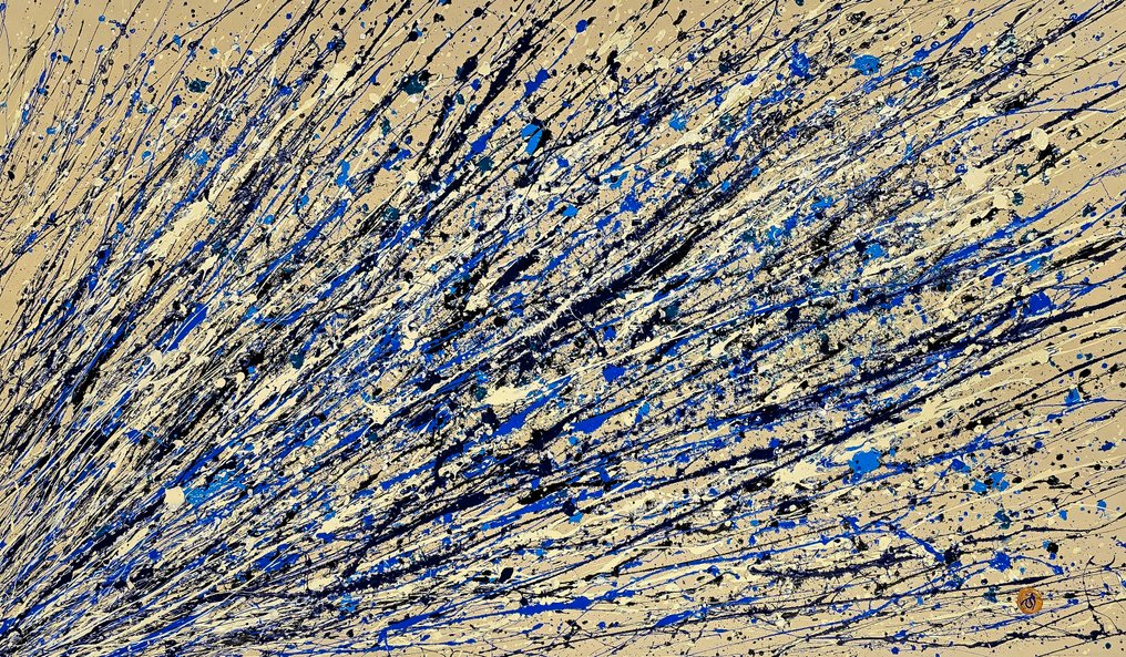 Arvydas Gaiciunas (Retne) - Sly N-35 – Abstract Expressionist Landscape (XXL) #3.2