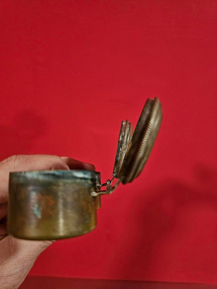 盒子 - 黄铜 - Saintes油盒 #2.1