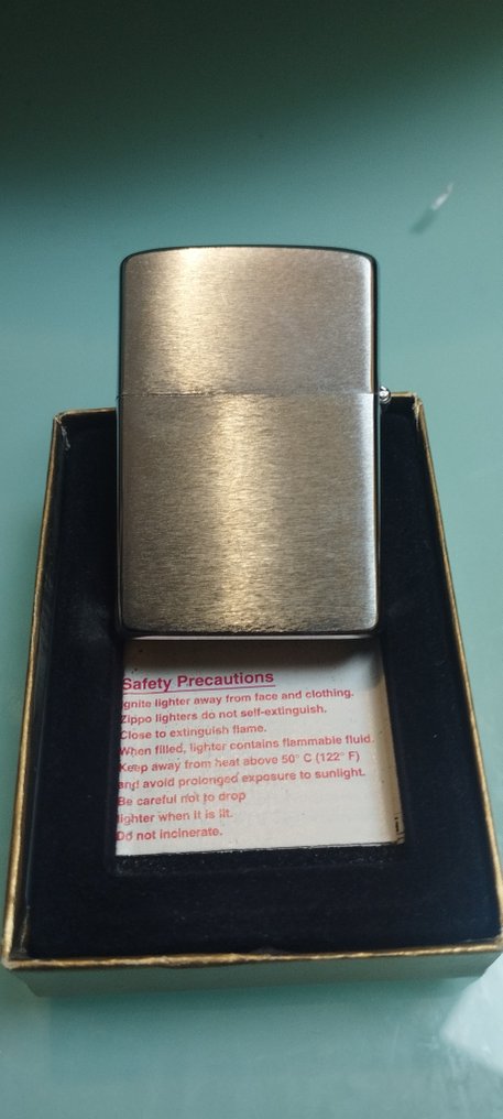 Zippo - Sans prix de réserve - Briquet - Acier (inoxydable) #1.0
