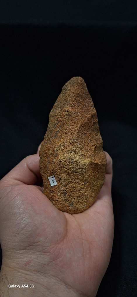 Παλαιολιθική Πήλινα διπρόσωπο βραχίονας βόρεια της Αφρικής 300.000 π.Χ. διπρόσωπο πολύχρωμο από πέτρα, συλλογή ιδιωτικής - 115 mm (χωρίς τιμή ασφαλείας) #3.2