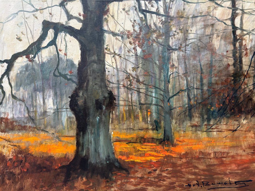 Henri Joseph Pauwels (1903-1983) - Bos in de herfst #4.3