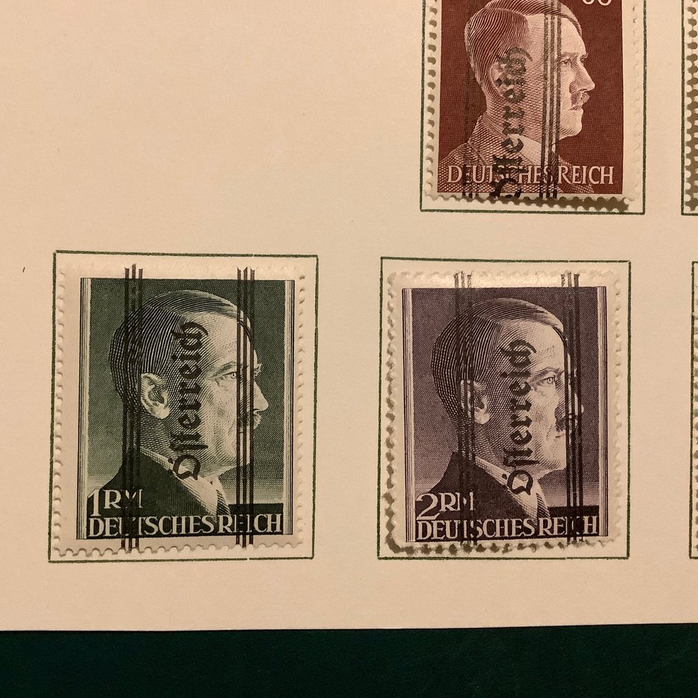 Αυστρία 1945 - Επικεφαλίδα Grazer συμπεριλαμβανομένων των αξιών Marken. - Michel 674/696 #4.3