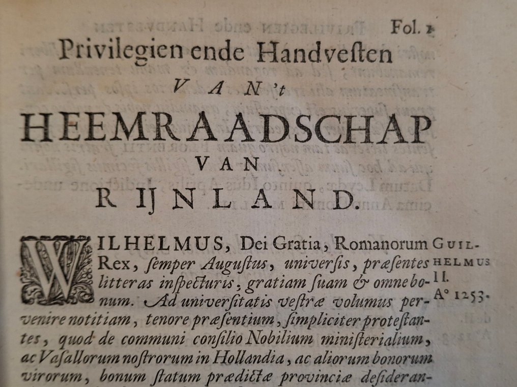 Simon van Leeuwen - Handvesten ende privilegien van den lande van Rijnland - 1667 #1.0