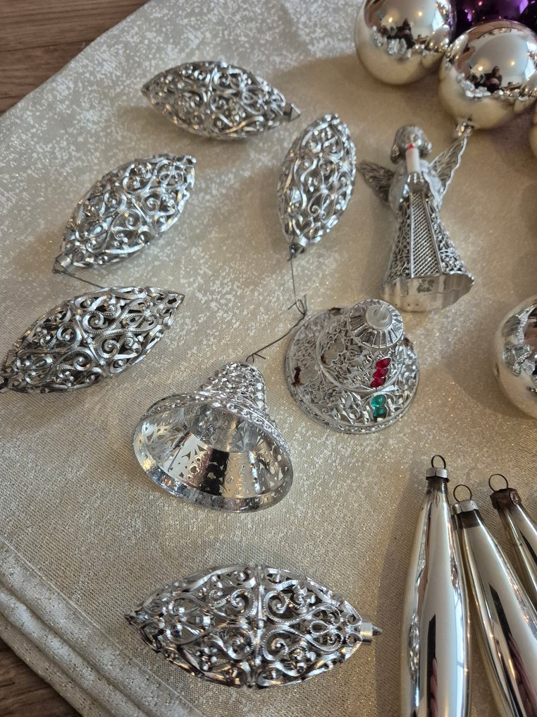 Karácsonyi dísztárgyak (75) - Üveg - karácsonyi gömbök #2.1