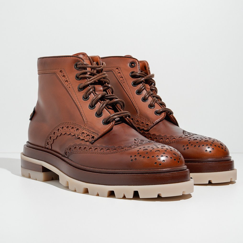 Santoni - Lace-up shoes - Size: EU 40 - New in box #1.0