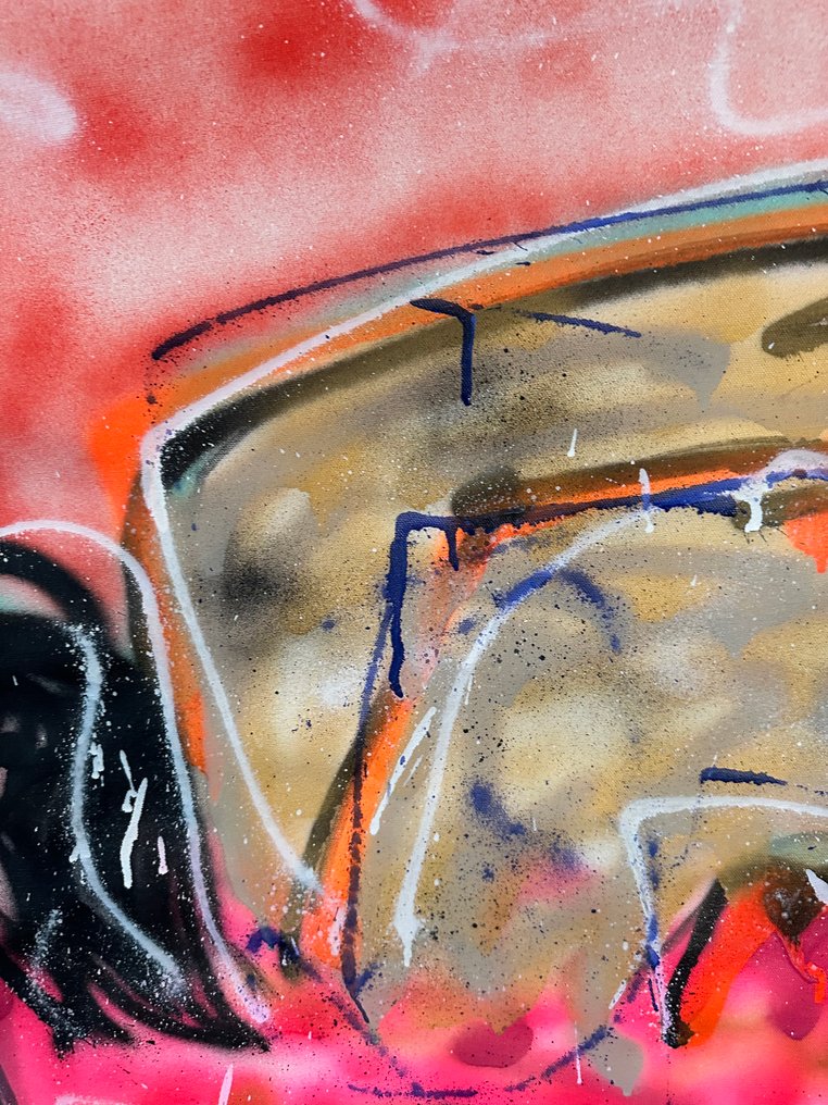 Timo Wedell - Pink Unicorn Like Basquiat - XL #4.3