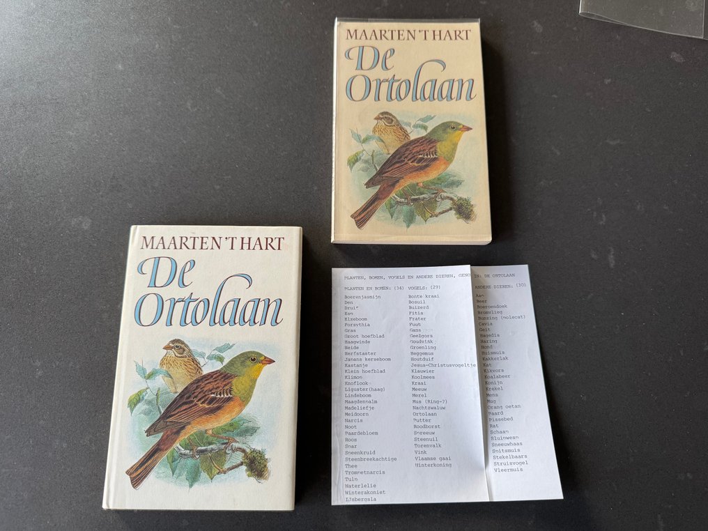 Maarten 't Hart - De ortolaan (Luxe-exemplaar) - 1984 #1.0