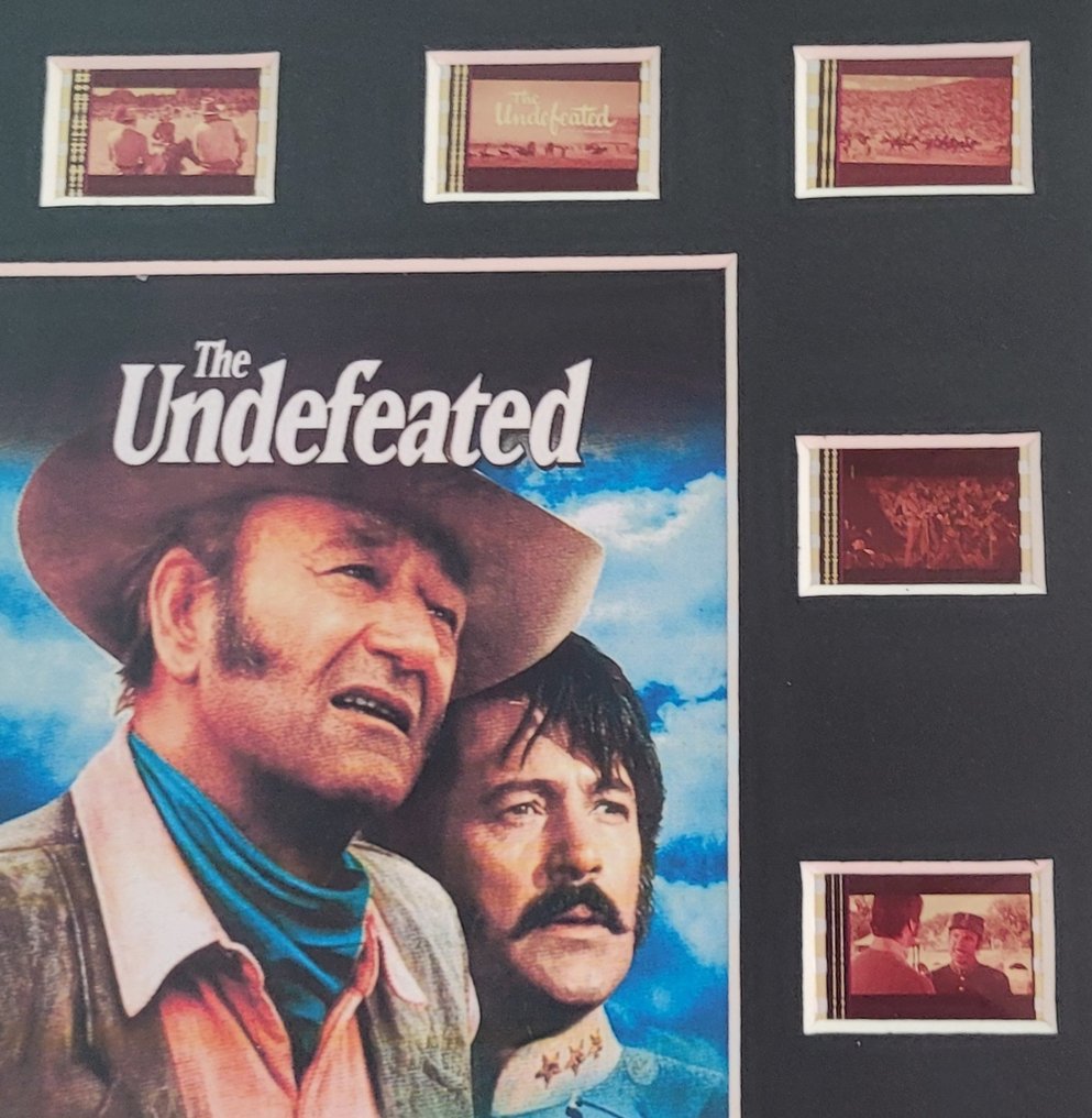 The Undefeated - Framed Film Cell Display with COA #2.1