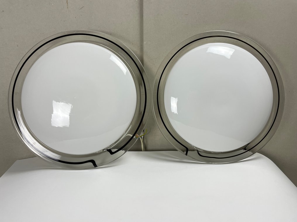 Φωτιστικό οροφής (2) - Γυαλί - Εποχή του διαστήματος #2.1