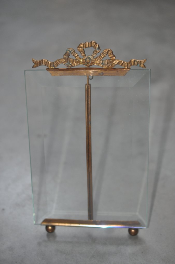 Picture frame (2)  - Glass, Gilded bronze and brass #3.2
