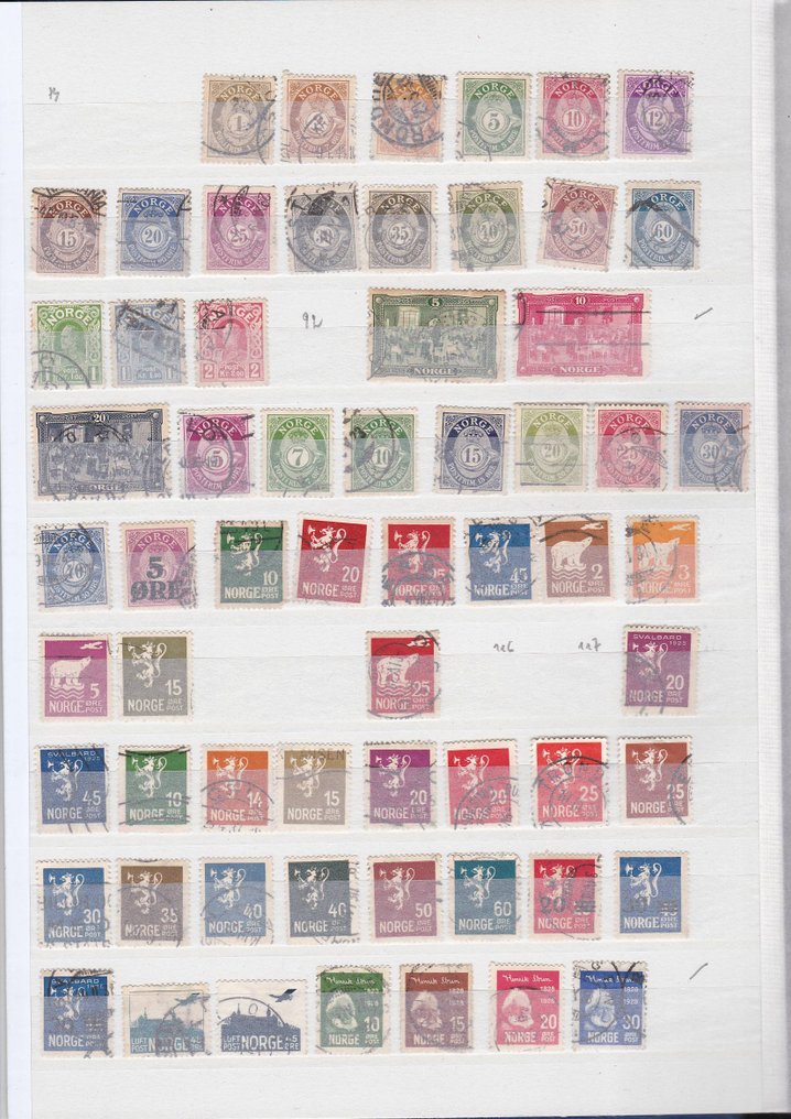 挪威 1856/2024 - 在冰岛。丰富的收藏。 #2.1