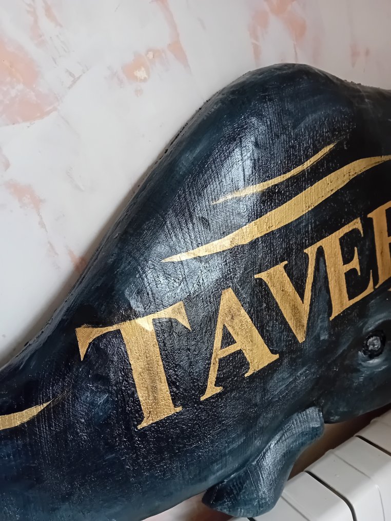 Enseigne Taverne - Mainoskyltti - Puu #4.3