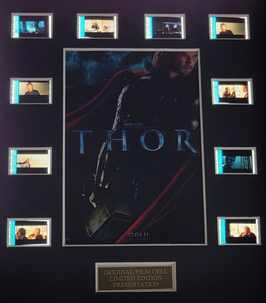 Thor - Framed Film Cell Display with COA #1.0