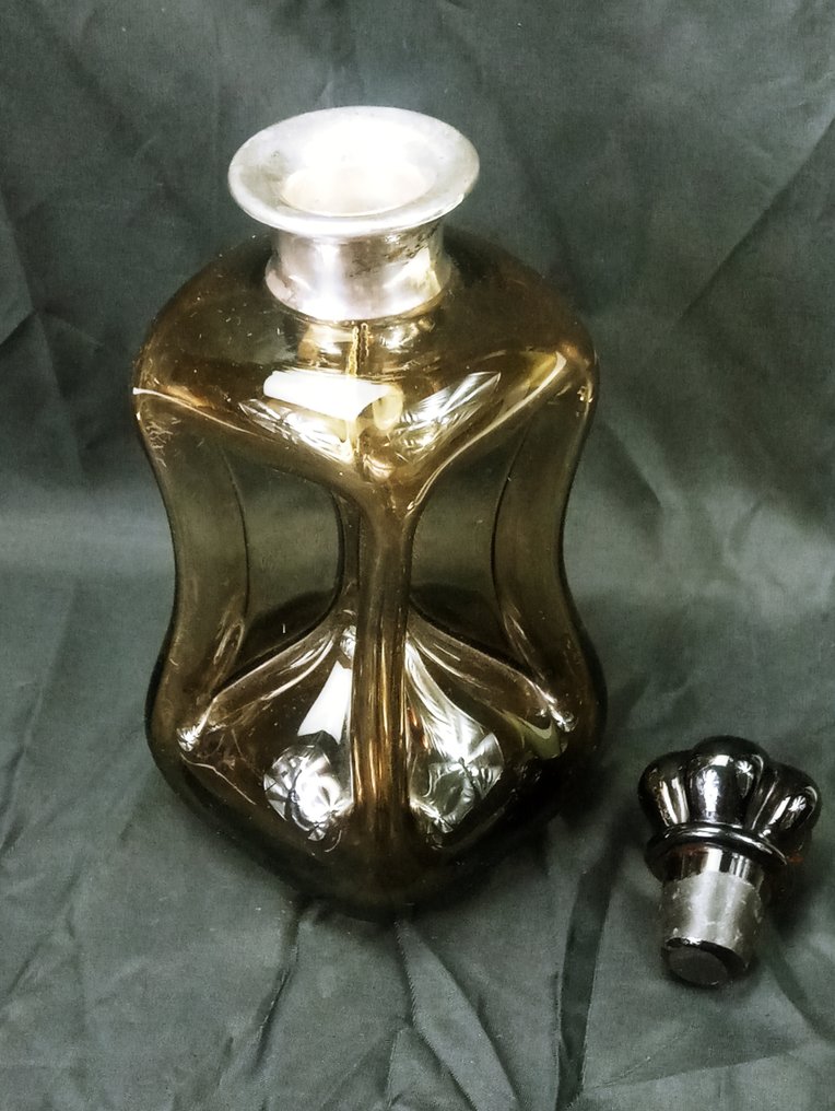 Decanter - Silver glass 830S - Karafka Silver Sweden #3.2