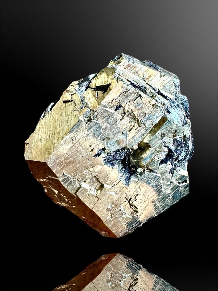 Pyrite - Hematite Mineral Collection - Height: 6.3 cm - Width: 5.5 cm- 309 g - (1) #2.1