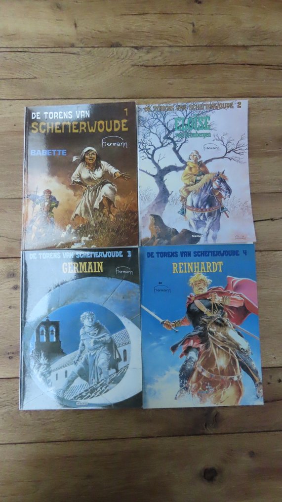 Jeremiah, De Torens van Schemerwoude - plus Getekend Bloedbanden - 27 Album - Első kiadás/reprint #3.2