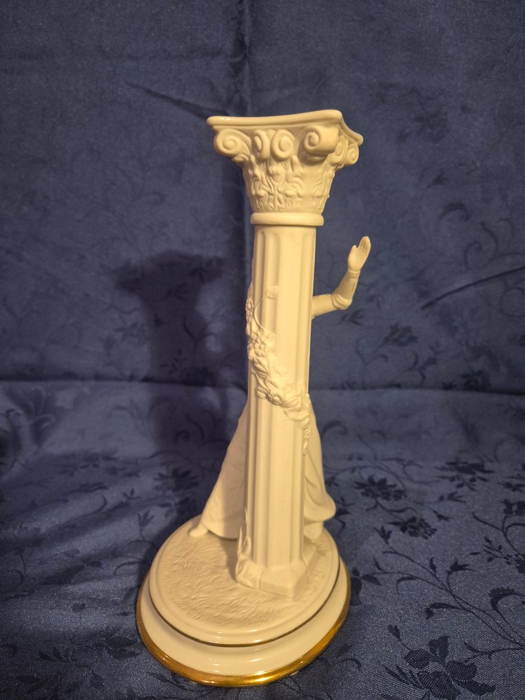 Franklin Mint - Chamberstick (2) - Biscuit porcelain - The Romeo and Juliet #3.2