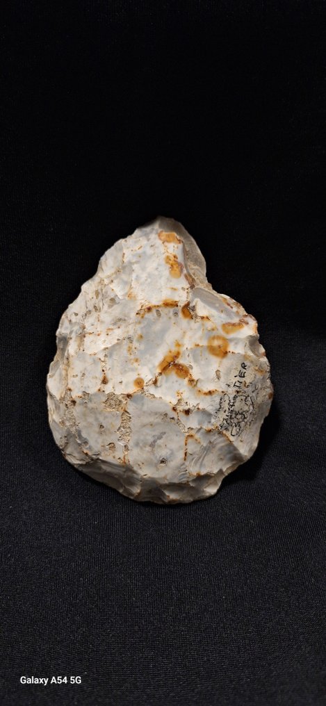 Παλαιολιθική Πυρόλιθος Biface acheuléen, 300.000 π.Χ., συλλογή αρχαιολογίας της Γαλλίας, Παρίσι, ιδιωτική συλλογή - 95 mm (χωρίς τιμή ασφαλείας) #3.2