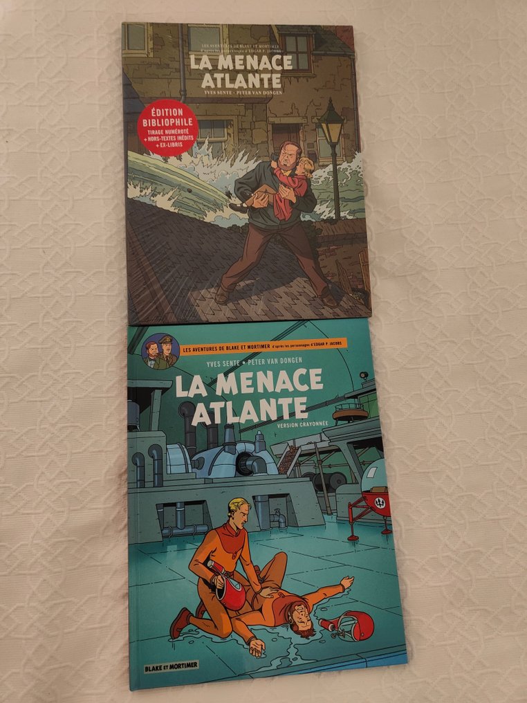 Blake & Mortimer T31 + ex-libris - 2x C + jaquette - 2 Album - Limitierte Auflage - 2025 #1.0