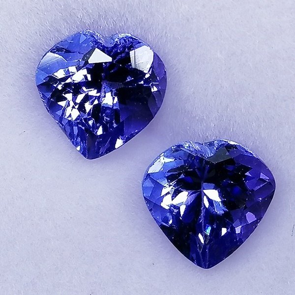 2 pcs  坦桑石  - 2.65 ct - 西班牙宝石学院（IGE） #3.2