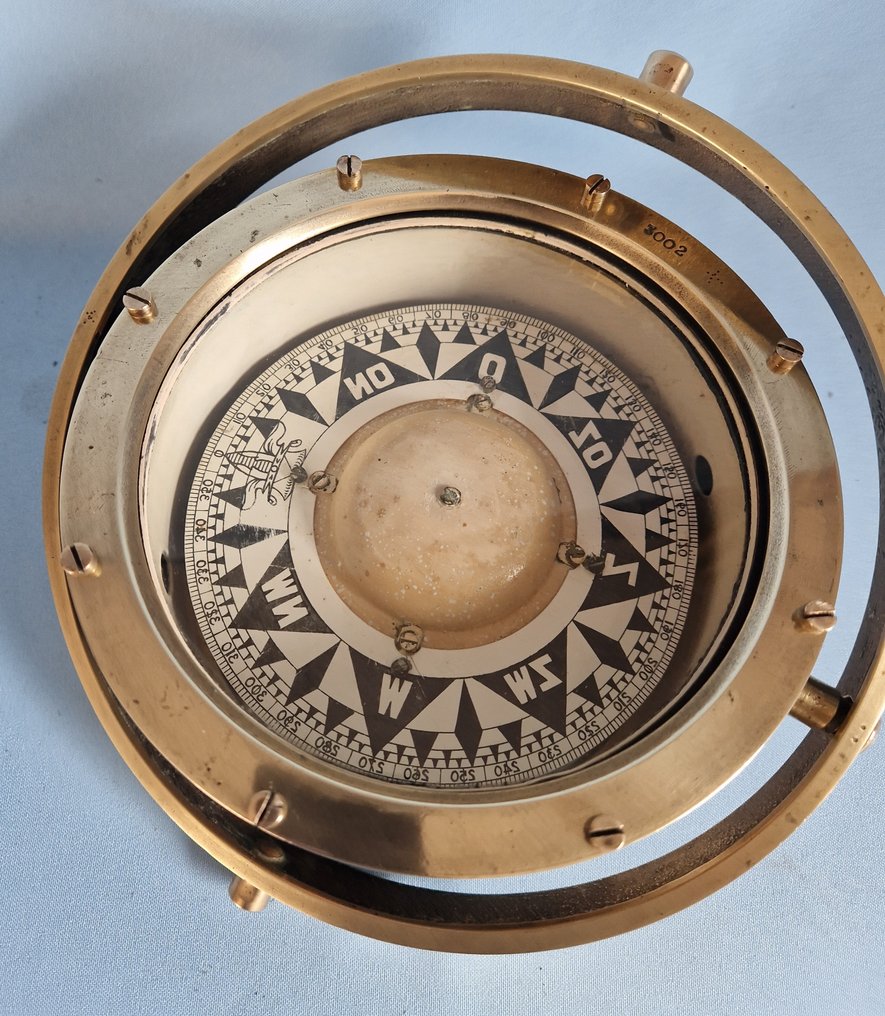 Bussola da nave - Ottone, Vetro - Observator #2.1