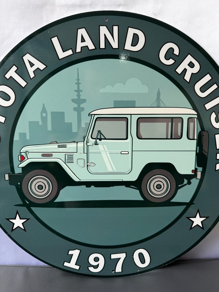 Sign - Toyota - Toyota Land Cruiser 1970 #4.3