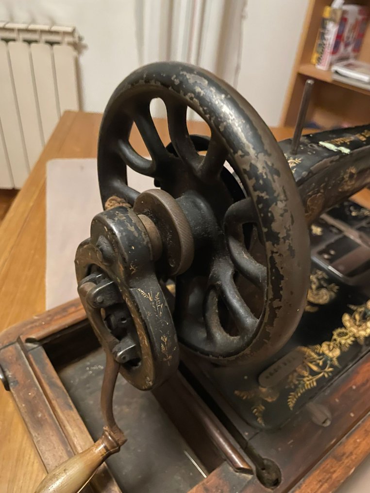 Singer 48K (1900) Sewing machine - ground #4.3