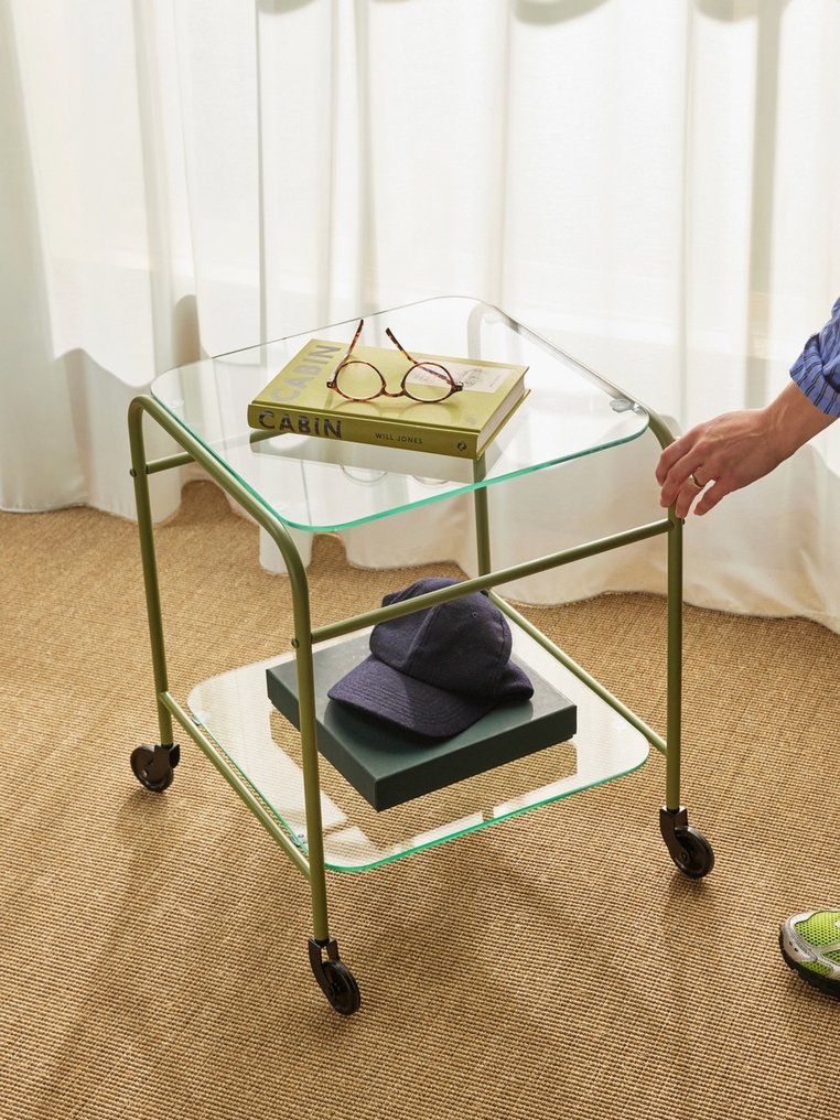 Hübsch - Lotte Knudsen - Carrello - Zephyr Trolley Green - Ferro - No Reserve #2.1