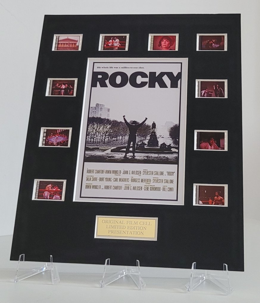 Rocky - Framed Film Cell Display with COA #4.3