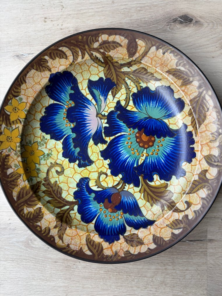 Wall plate - Earthenware - Plateelbakkerij Z-Holland #1.0