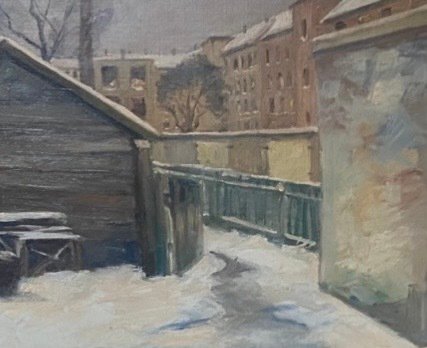 Jacob Meyer (1895-1971) - Backyard #2.1