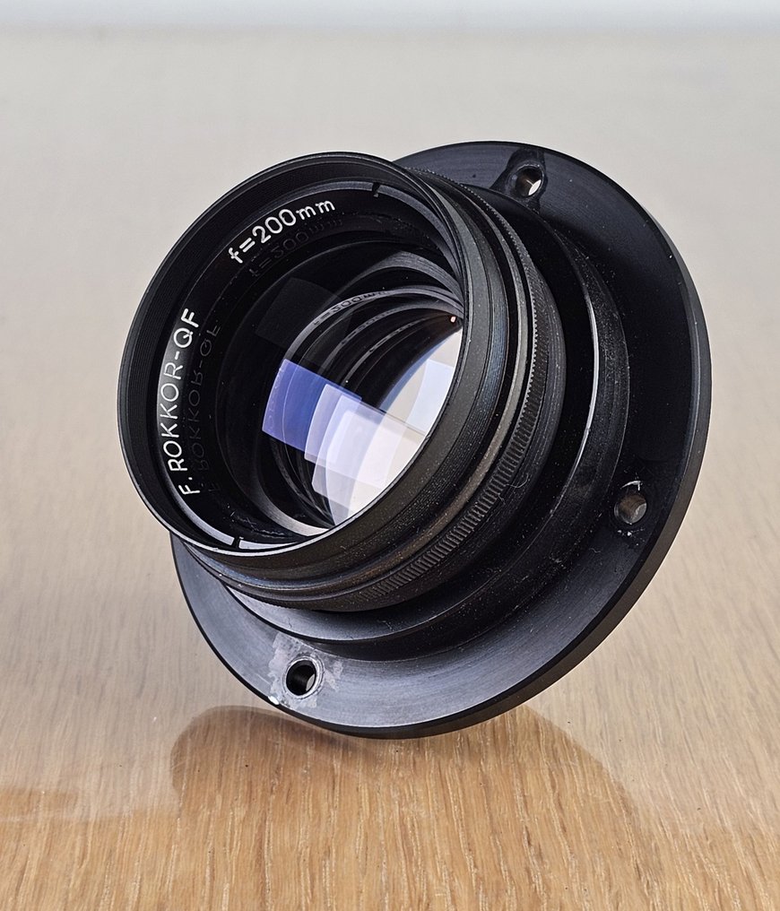 Minolta F.Rokkor-QF 6,5/200mm for Large Format / Experimental Lens | Kiinteän polttovälin objektiivi #1.0