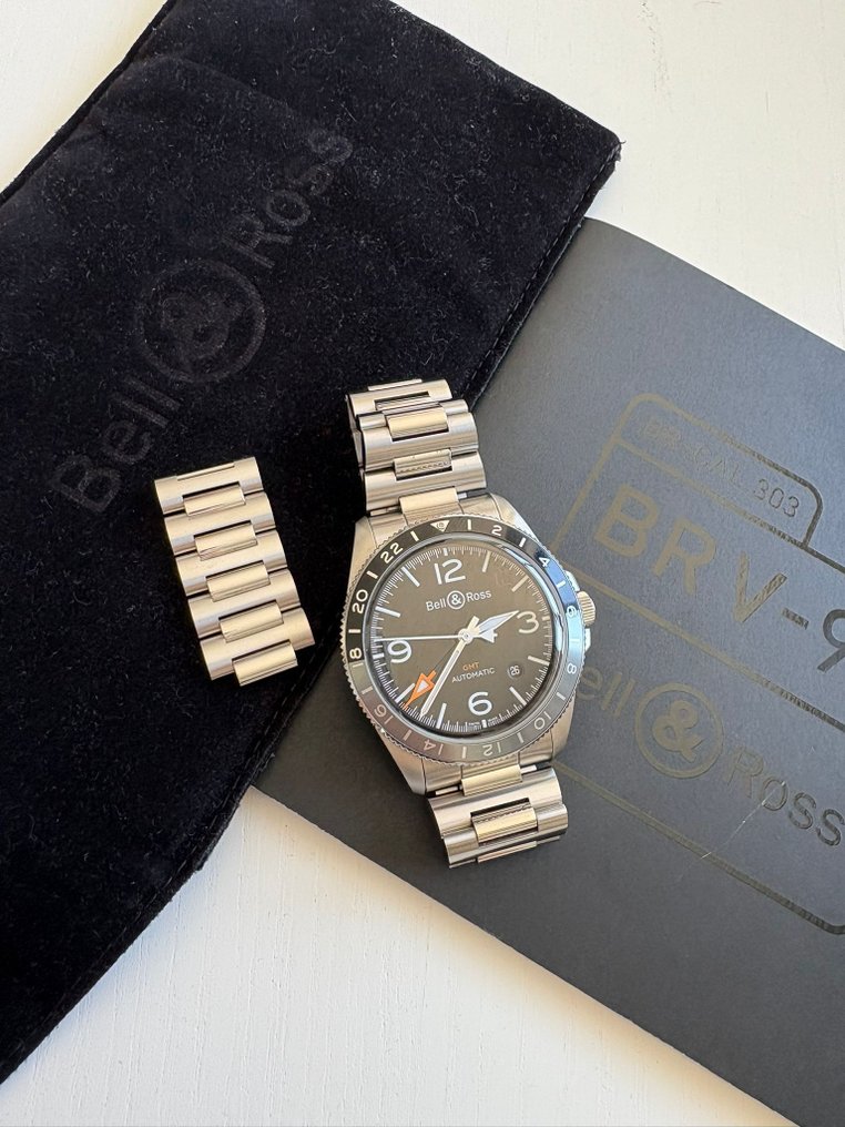 Bell & Ross - BR V2-93 GMT - BRV2-93-S-00117 - Uomo - 2010-2020 #2.1