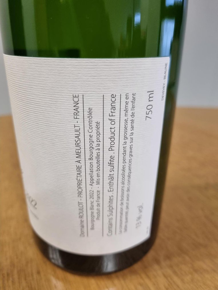 2022 Domaine Roulot - Bourgogne Chardonnay - 1 Î¦Î¹Î¬Î»Î· (0,75L) #1.0
