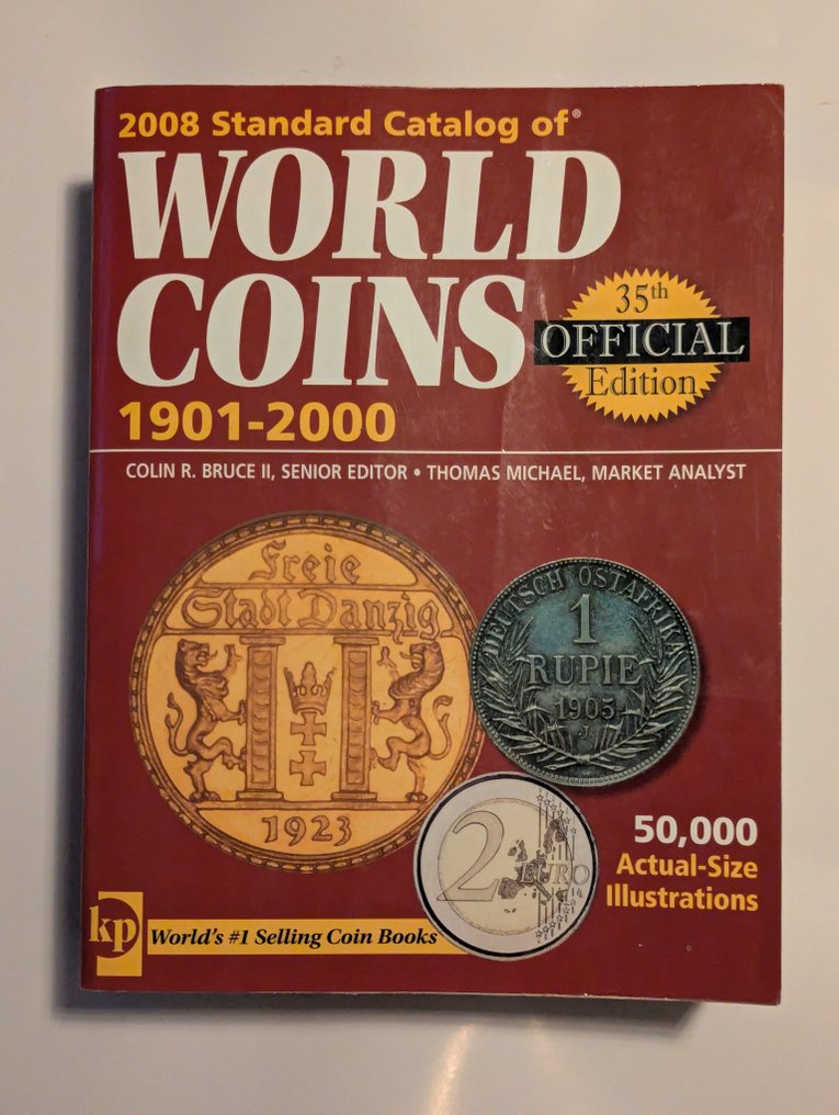 Standard Catalog of World Coins 1901–2000 (35th Edition) – Krause. 2008  (沒有保留價) #1.0
